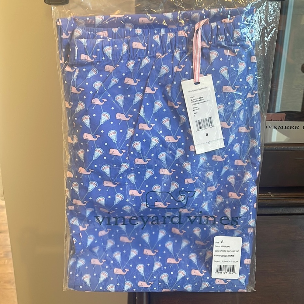 Brand New Loungewear- Lacrosse Whale Lounge Pant